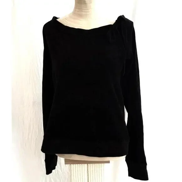 Juicy Couture velure sweatshirt with bow - Picture 1 of 8